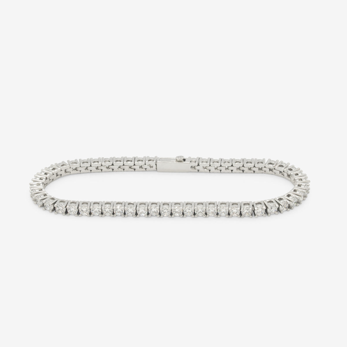 TENNIS ZIRKONIA ARMBÅND 3 MM